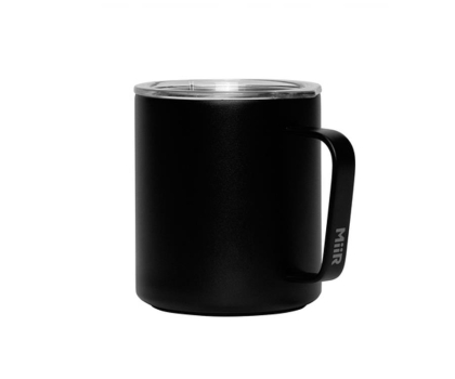 Akcesorium do kuchni MiiR Camp Cup czarny kubek kempingowy 350 ml